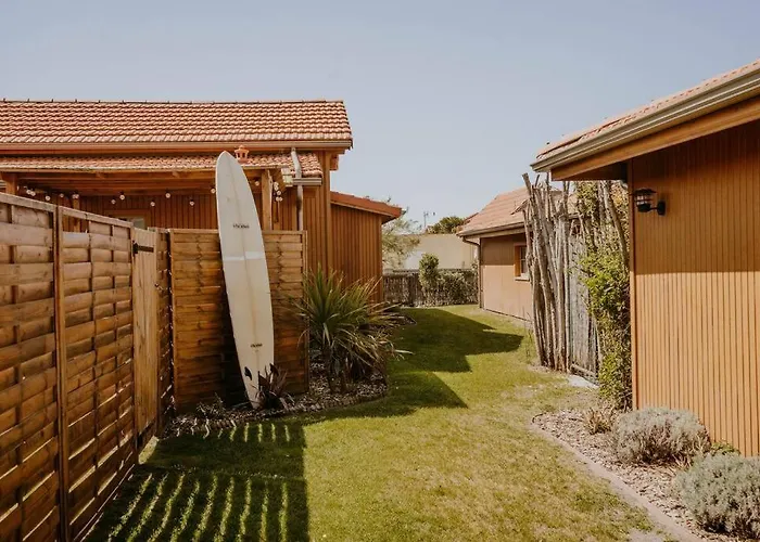 Сasa de vacaciones La De Mamie Classée 4 étoiles à 150m De La 2 3 Lits Biscarrosse-Plage